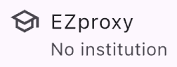 Screenshot showing the EZProxy settings